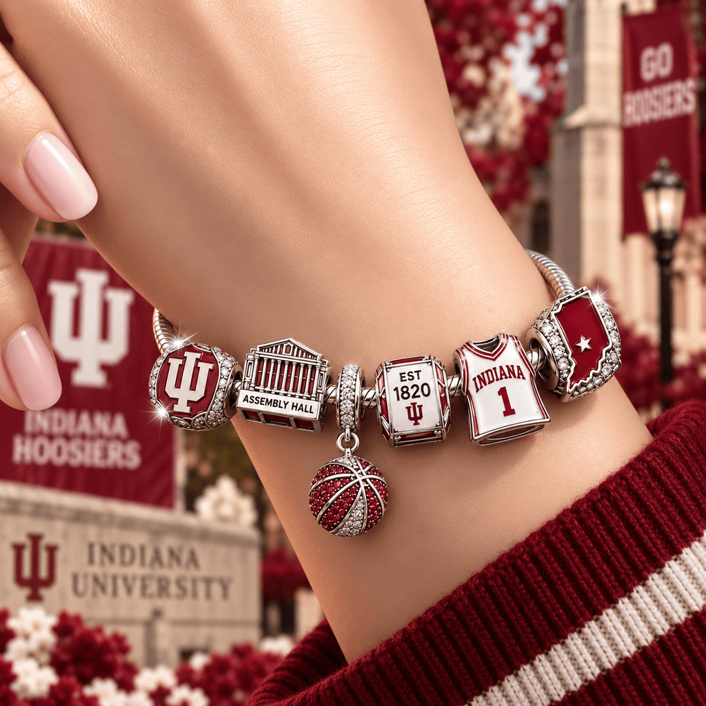 IDH Silver Charm Bracelet Set VTH