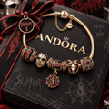 SLK Gold Charm Bracelet Set PTT