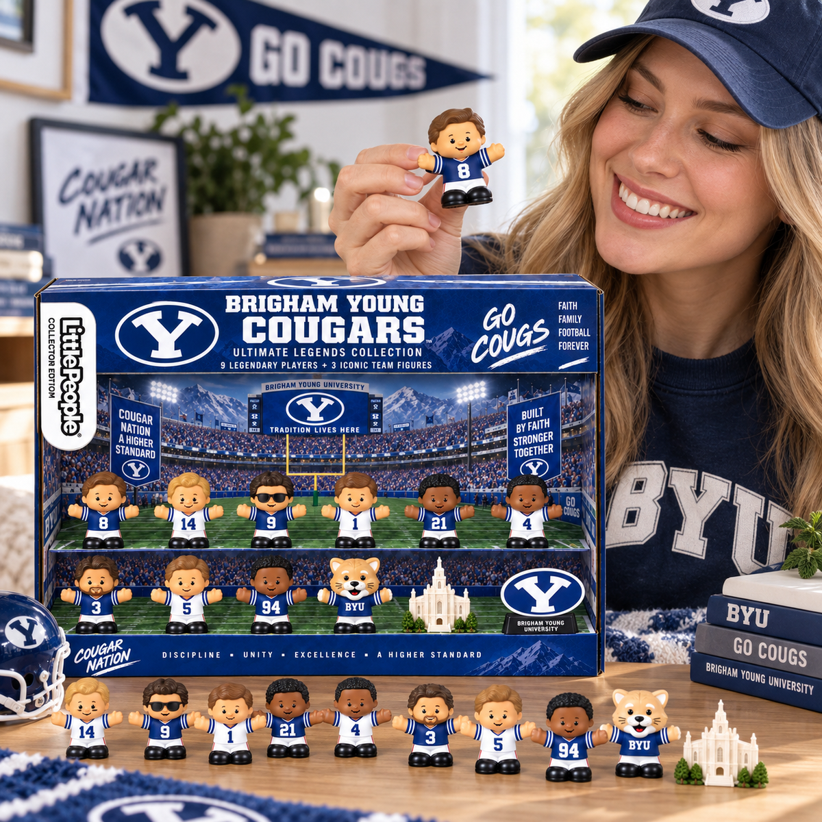 BYU Little People Collector Set TTNL