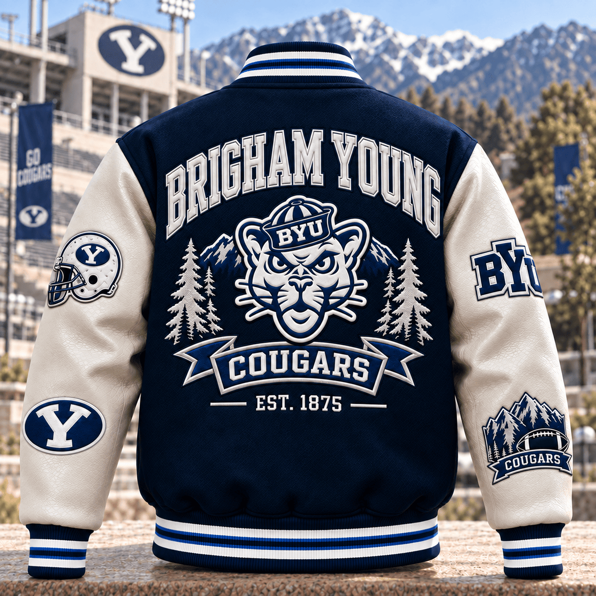 Premium BYU Baseball Jacket TTMH