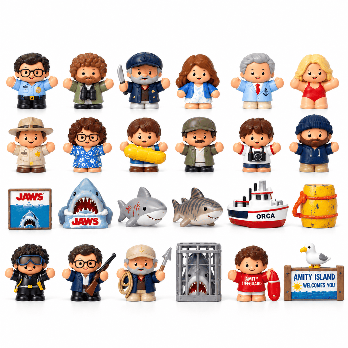 JAWS Little People Collector Set TTNL